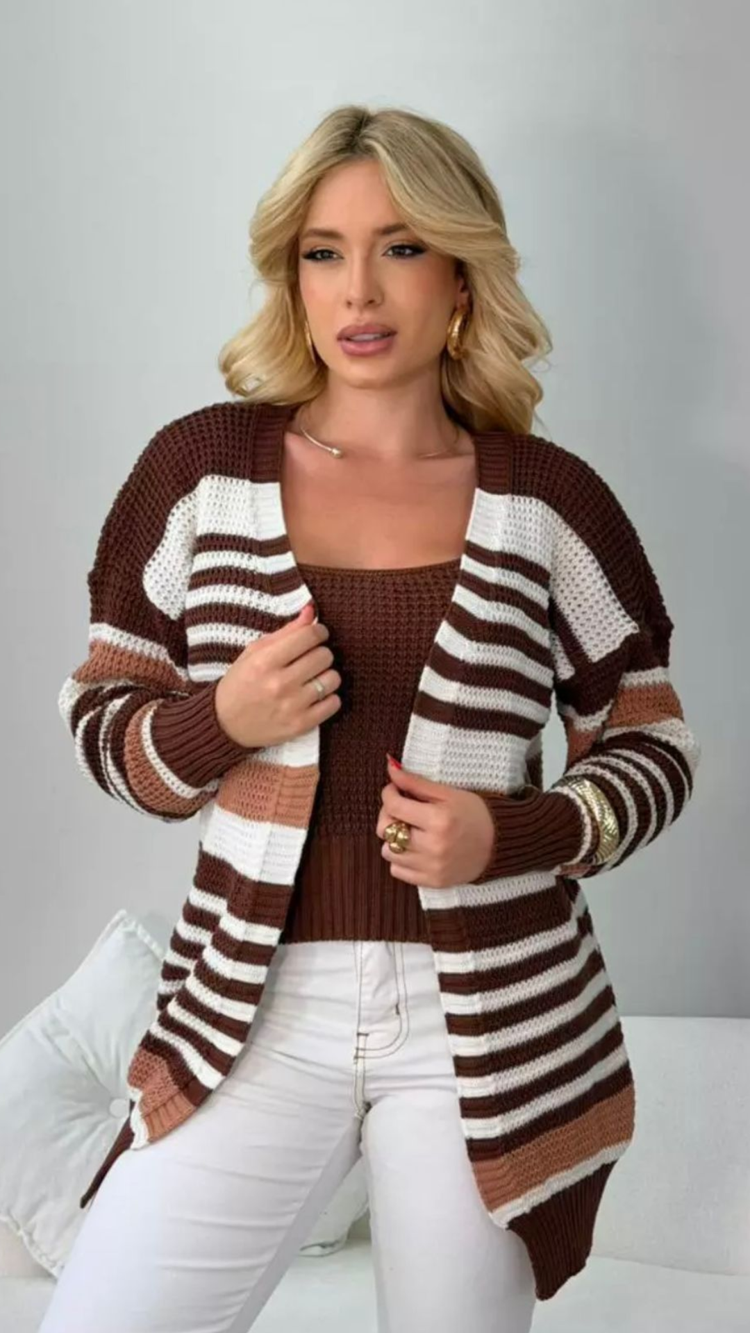 Twinset - casaco e cropped