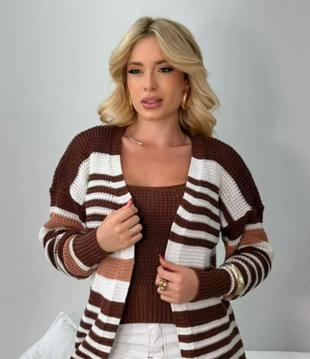 Twinset - casaco e cropped